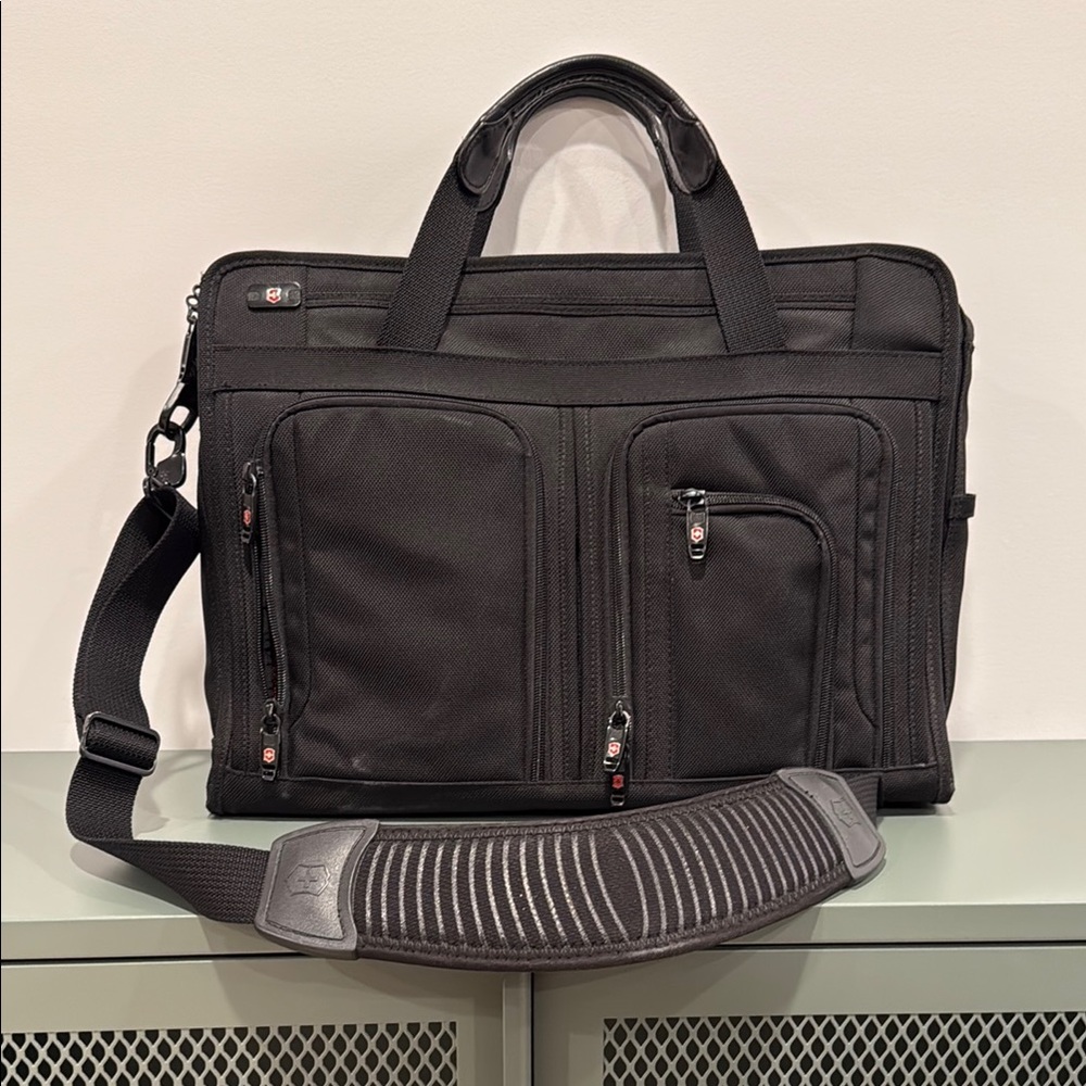 Victorinox Black Men's Briefcase